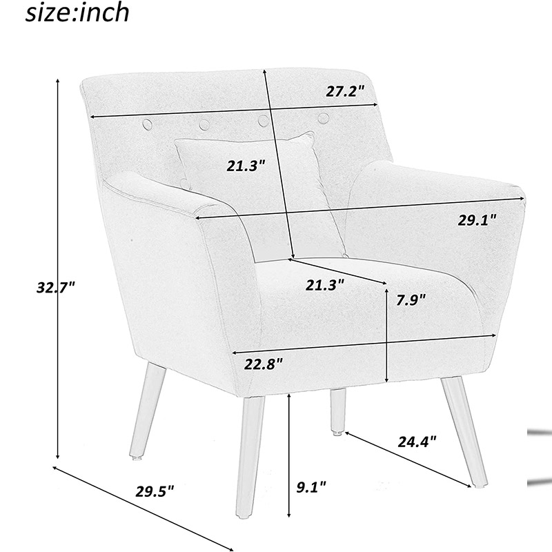 MC-1103 Fotolii decorative din catifea pentru sufragerie, cu tapițerie confortabilă